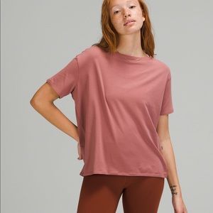 Lululemon Back in Action Short Sleeved (Spiced Chai, 10)